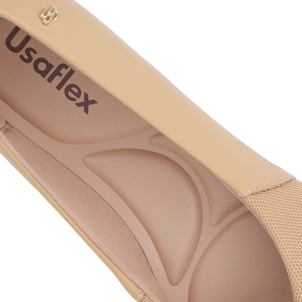 Sapatilha Marrom Couro Enfeite Rasteira Marrom 4