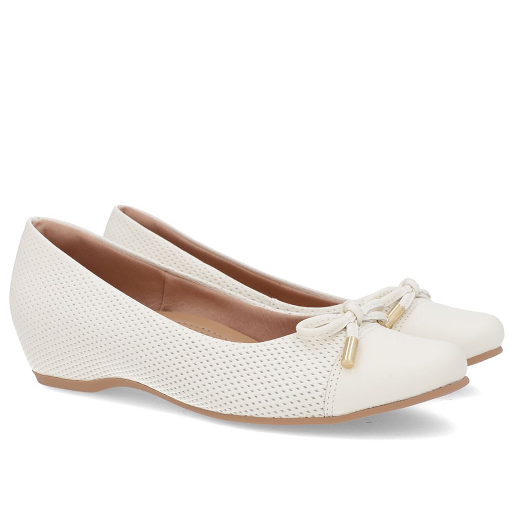 Sapatilha Off-White Couro Estampa Branco 2