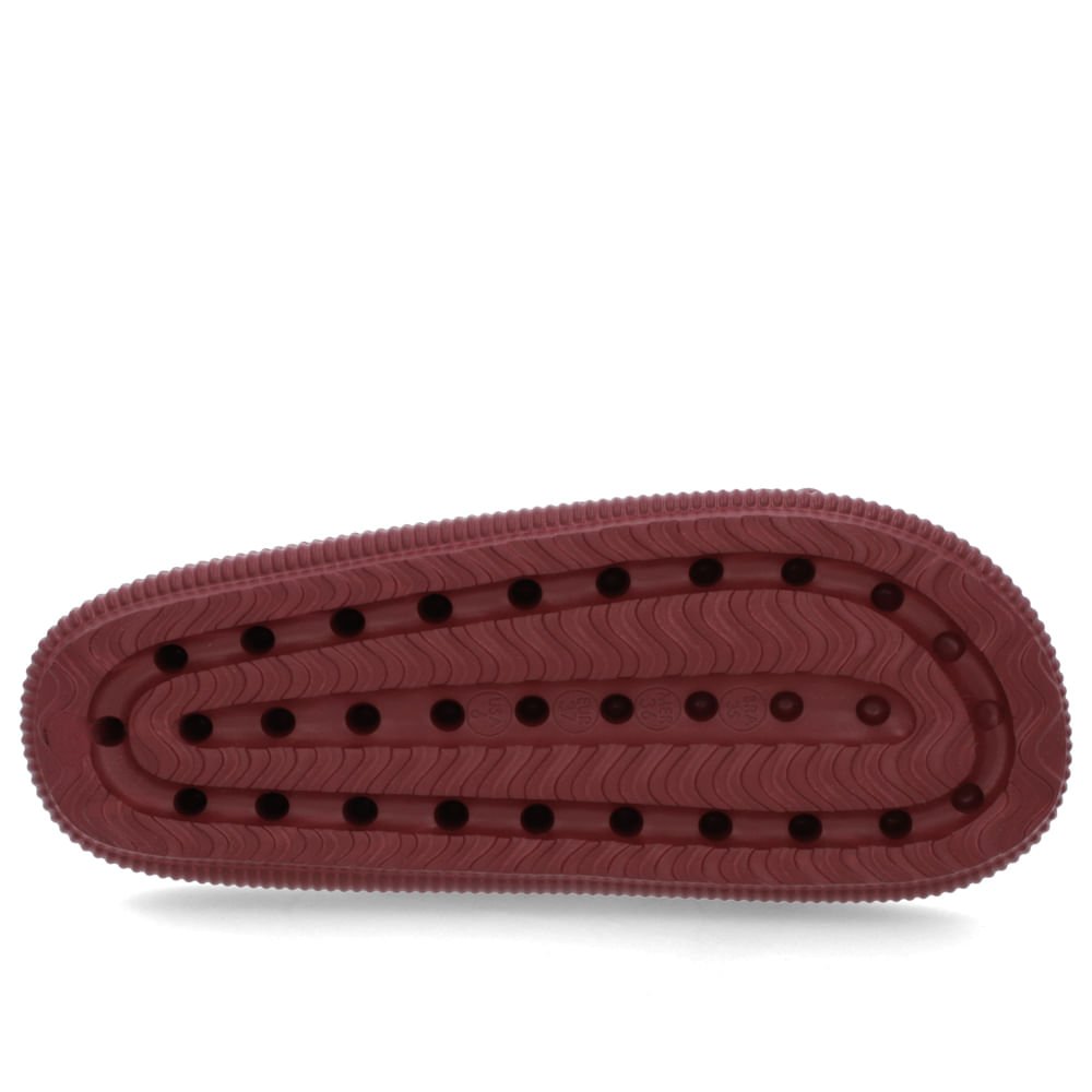 Slide Plataforma Poofy Vermelho Cereja Eva Fivela Brilho Vermelho 5