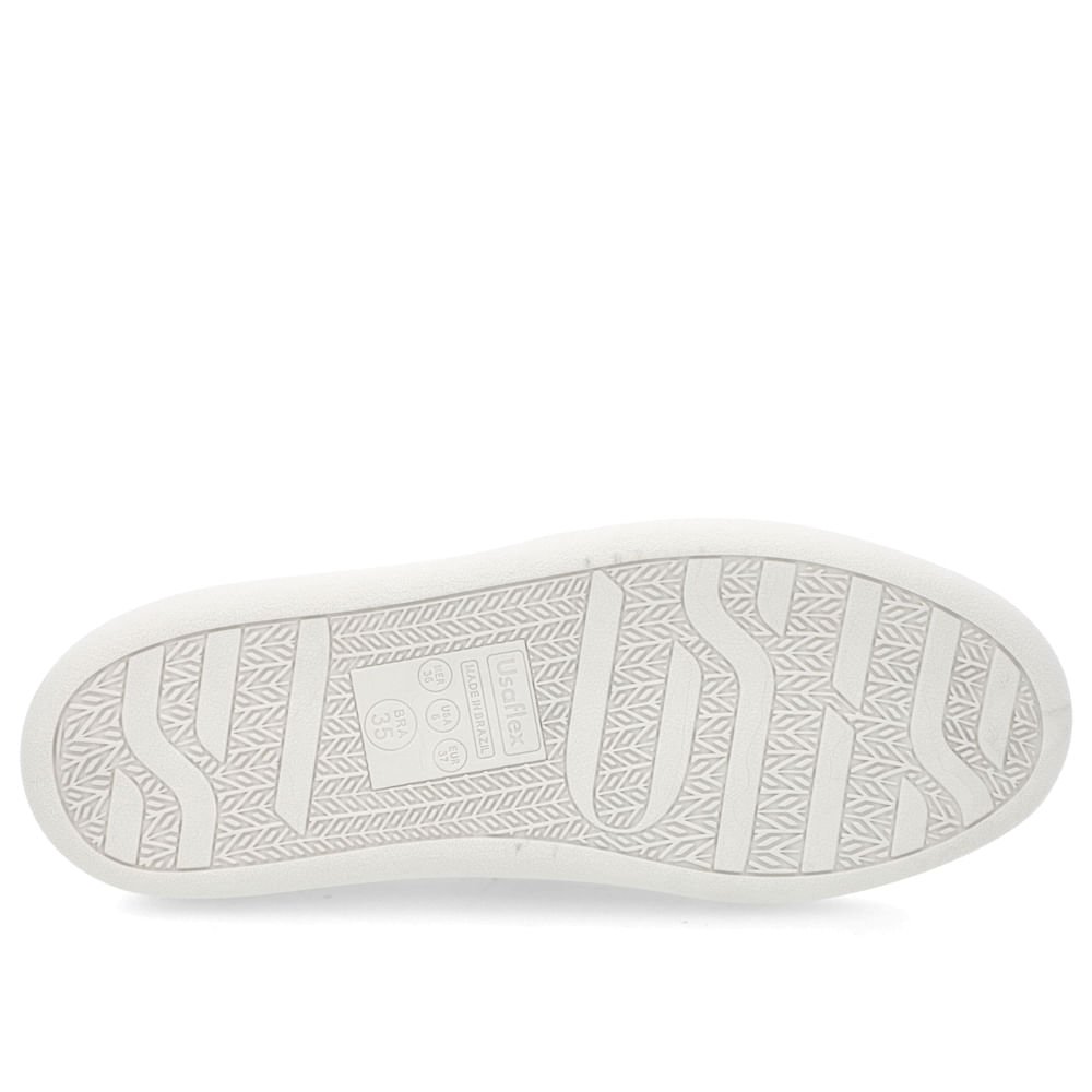 Tênis Slip On Couro Verde Perolado Verde 5