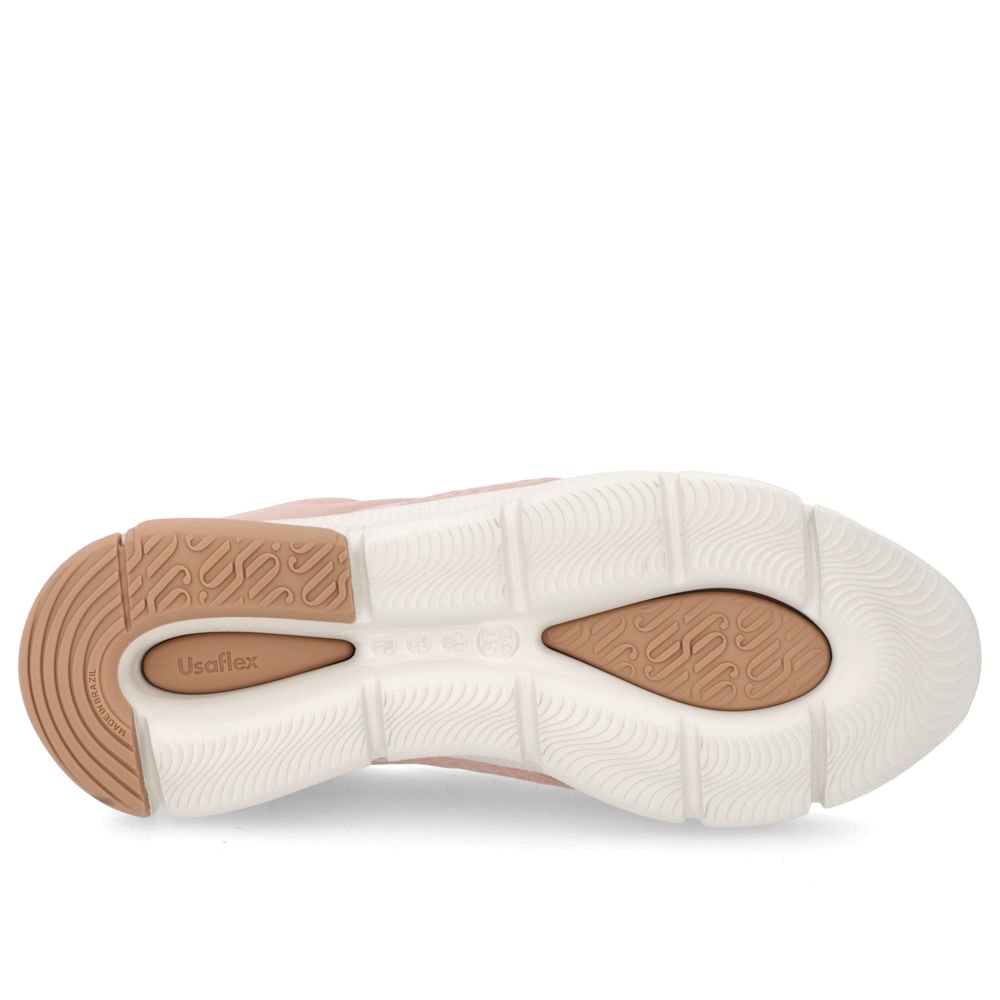 Tênis Slip On Rosa Elastano Detalhes Rosa 5