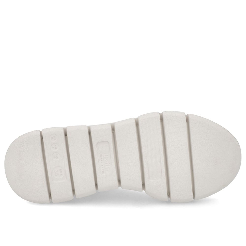 Tênis Básico Verde Couro Tecido Verde 5