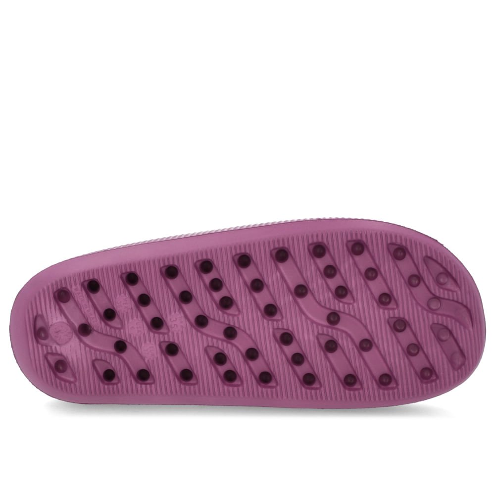 Chinelo Slide Roxo Poofy Salto Plataforma Eva Roxo 5