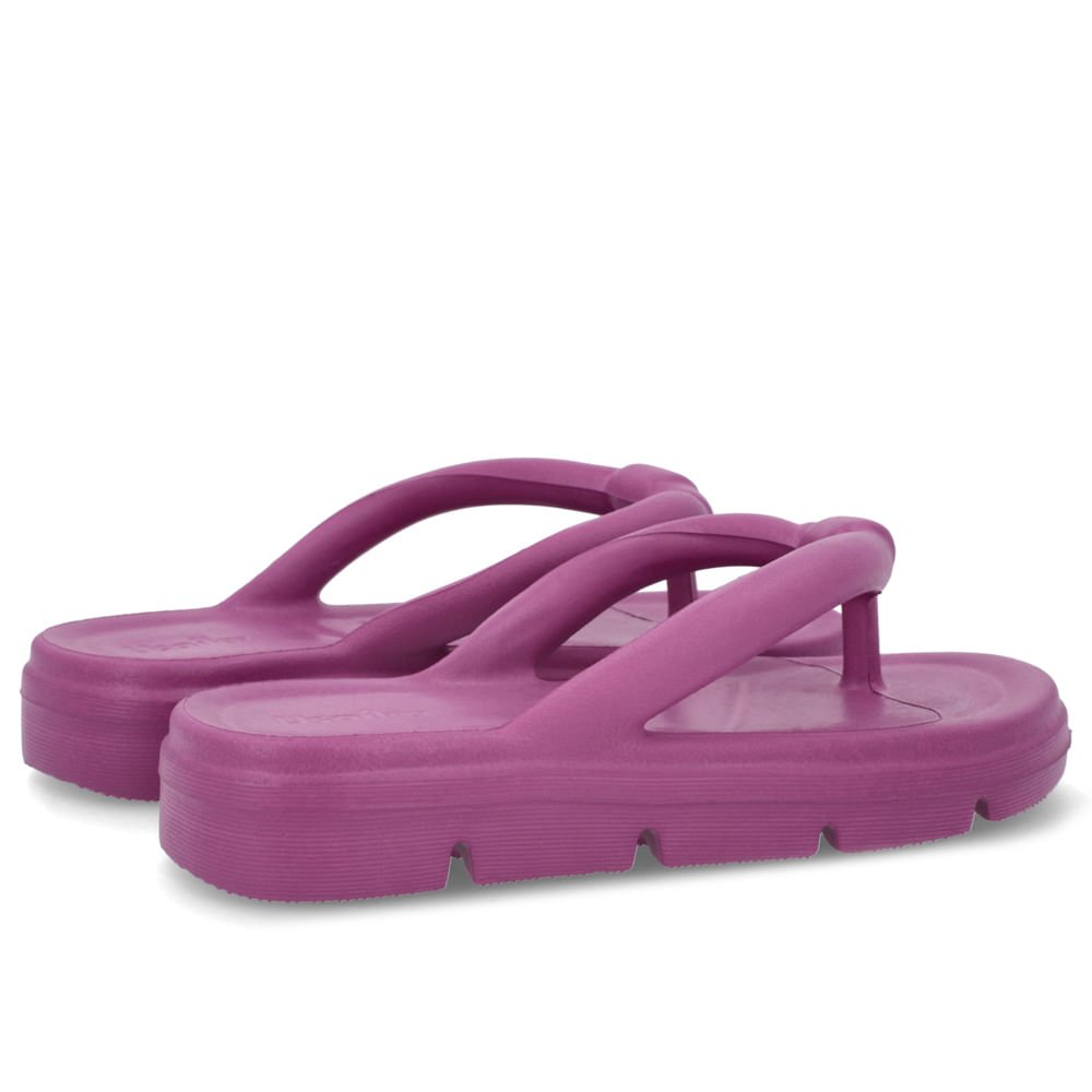 Chinelo Roxo Poofy Plataforma Eva Roxo 3