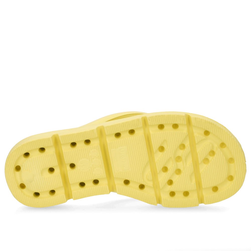 Chinelo Amarelo Pêra Poofy Plataforma Eva Amarelo 5