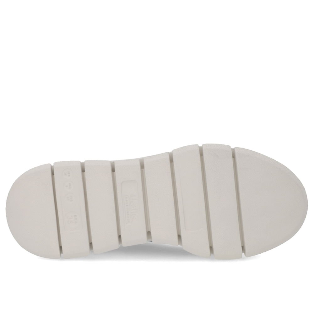 Tênis Básico Slip On Preto Couro Elástico Preto 5