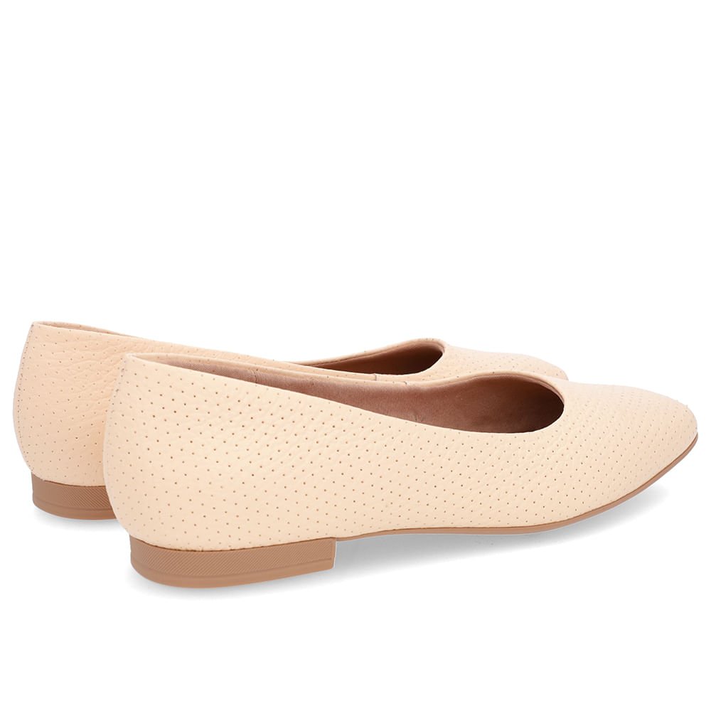 Sapatilha Laranja Claro Couro Básica Laranja 3