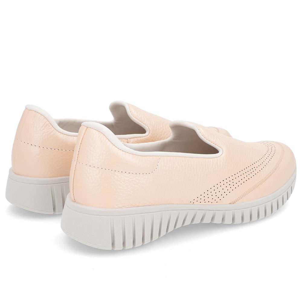 Tênis Slip On Laranja Perolado Couro Laranja 3