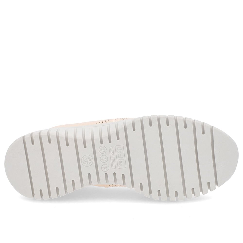 Tênis Slip On Laranja Perolado Couro Laranja 5