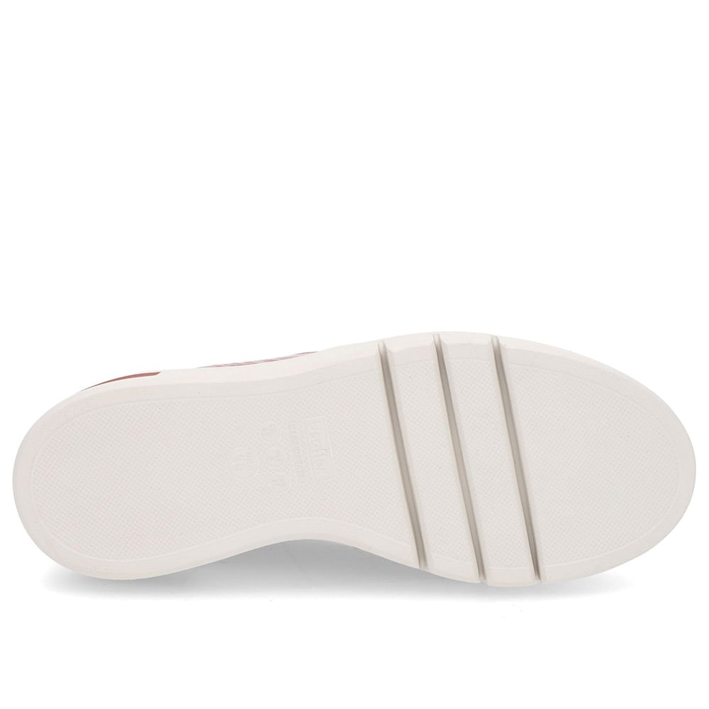 Tênis Rosa Couro Verniz Detalhe Sola Rosa 5