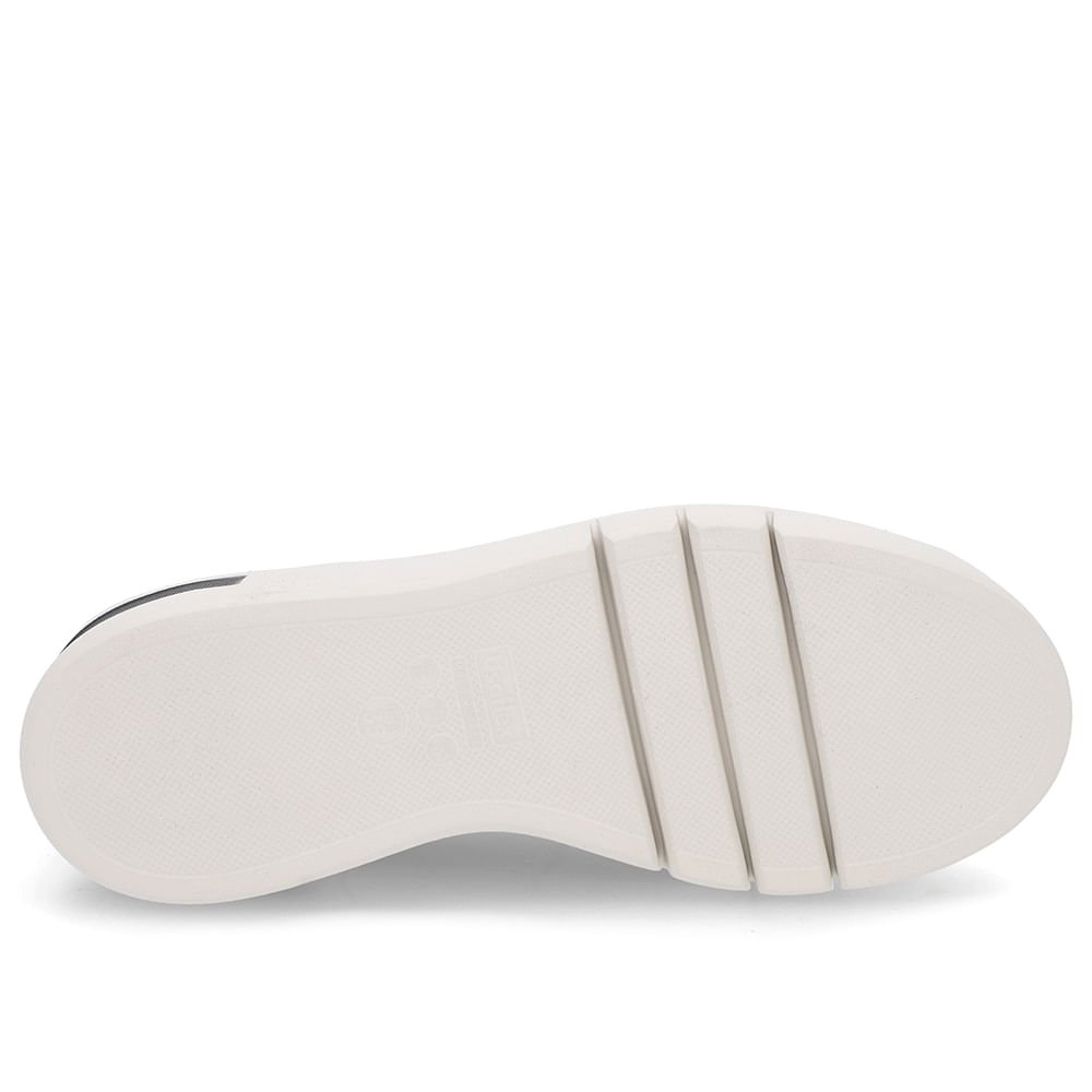 Tênis Preto Tricot Detalhe Sola Preto 5