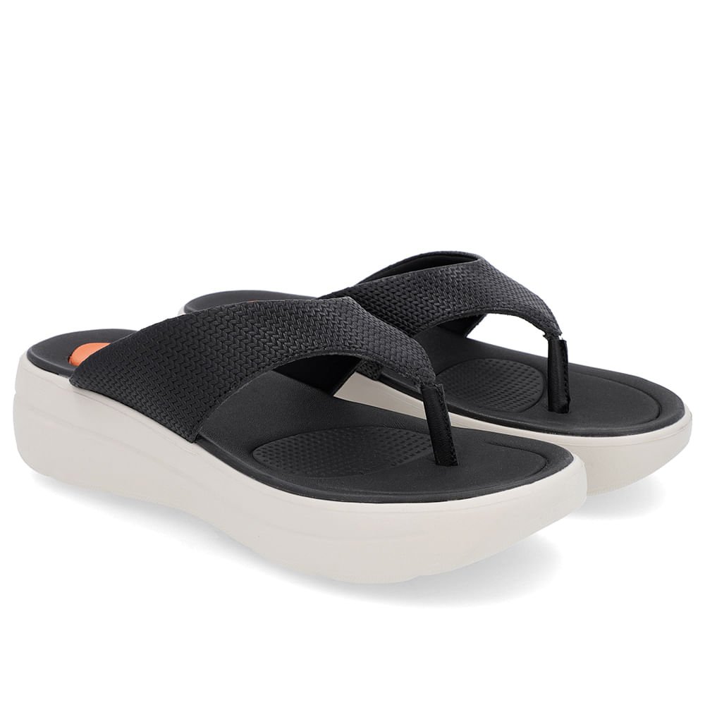 Chinelo Básico Couro Preto Liso Preto 2