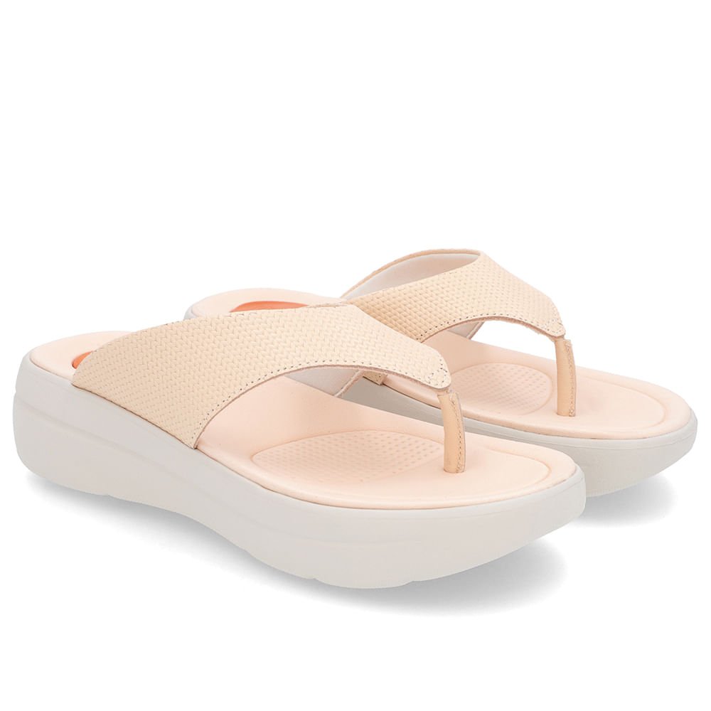 Chinelo Básico Couro Laranja Liso Laranja 2