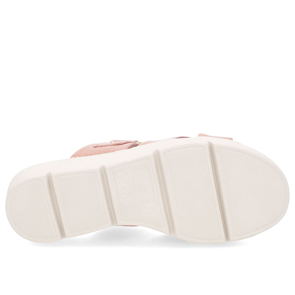 Tamanco Salto Plataforma Couro Verniz Rosa Rosa 5