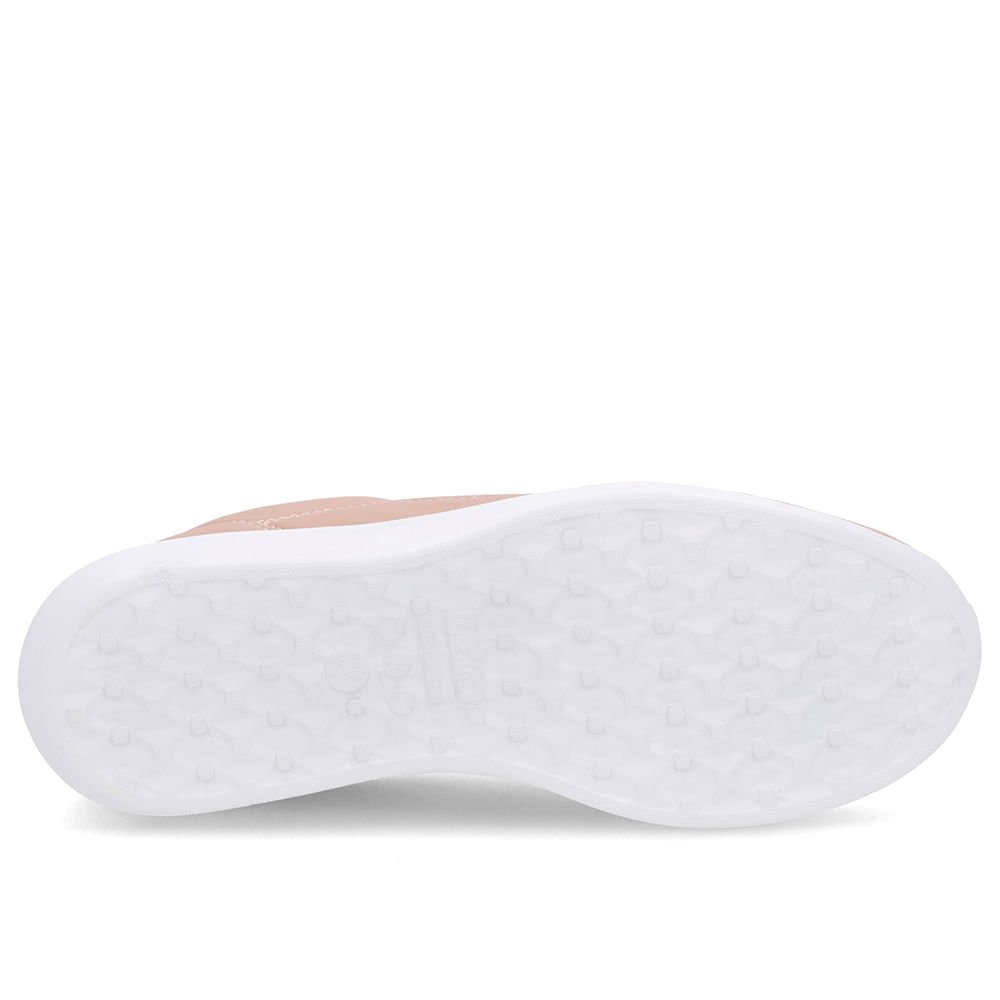 Tênis Casual Rosa Elastano Cadarço Elástico Rosa 5