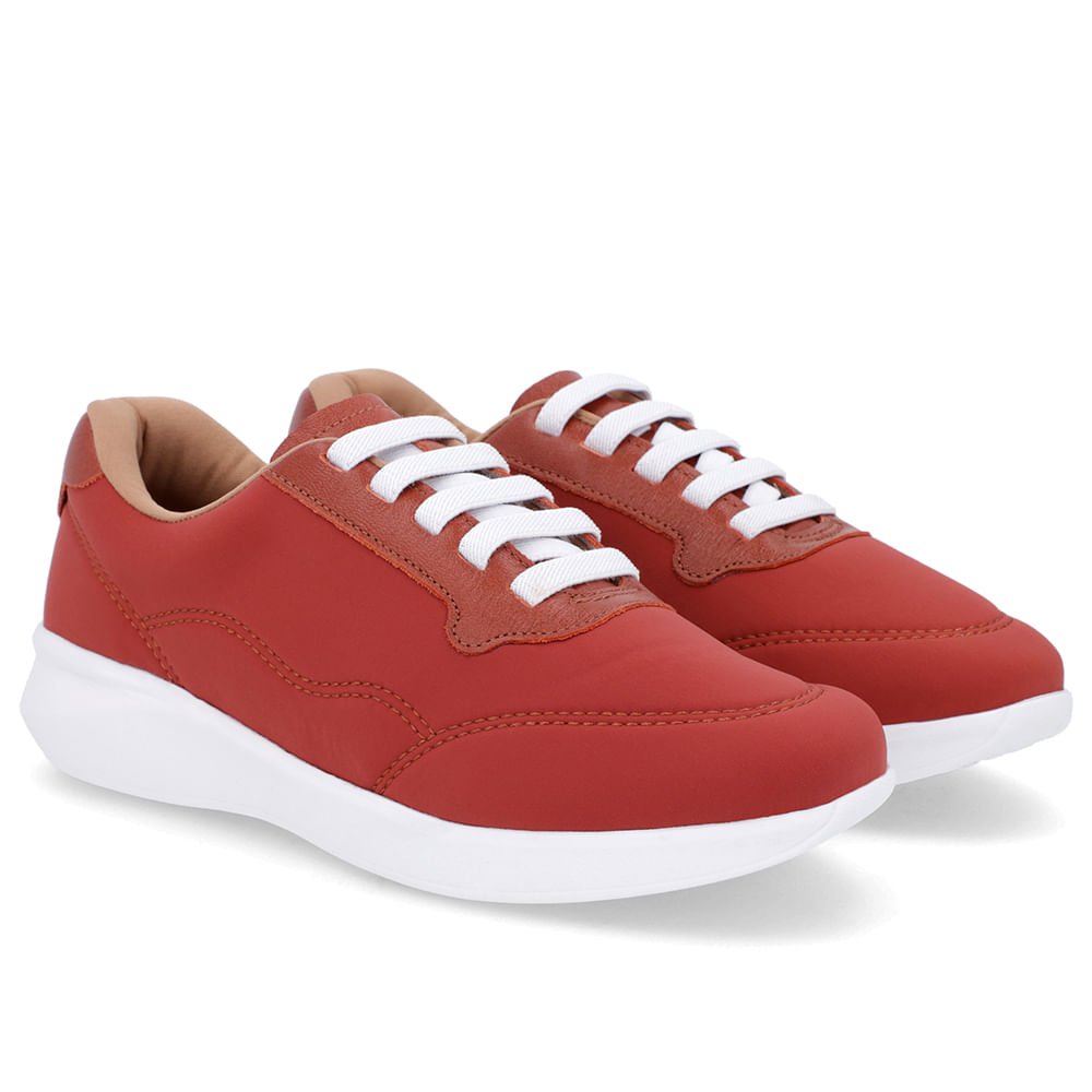 Tênis Casual Marrom Elastano Cadarço Elástico Marrom 2