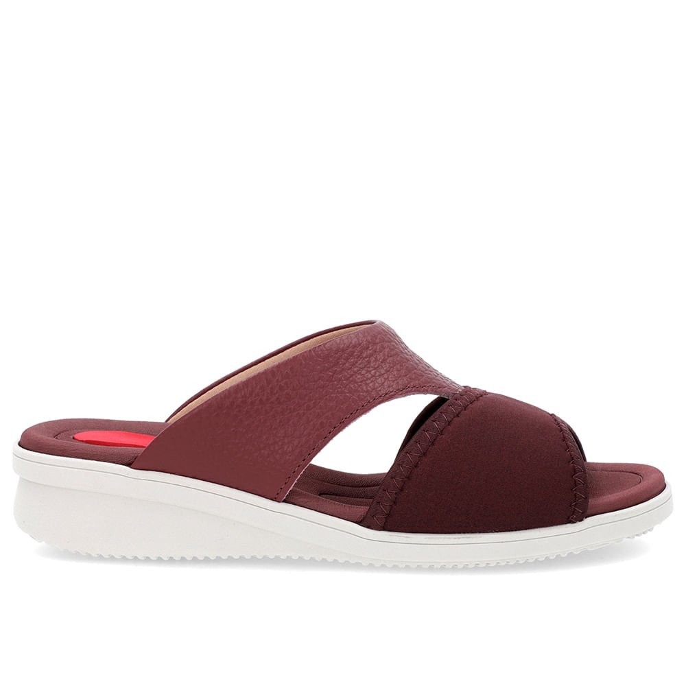 Slide Vermelho Plataforma Elastano