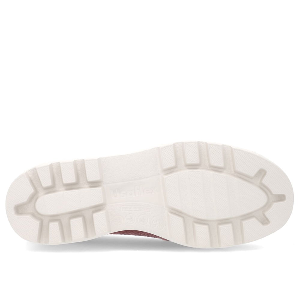 Loafer Vermelho Sola Tratorada Couro Vermelho 5