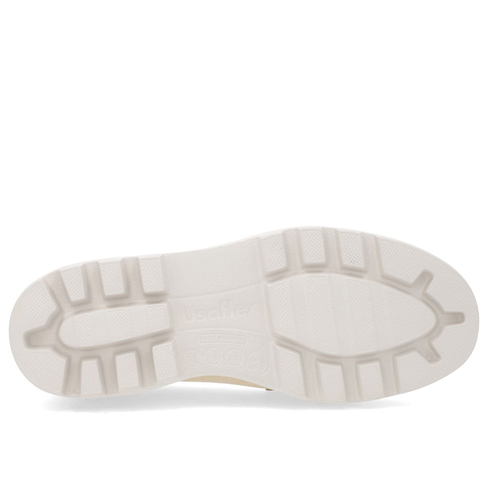 Loafer Dourado Sola Tratorada Couro Dourado 5