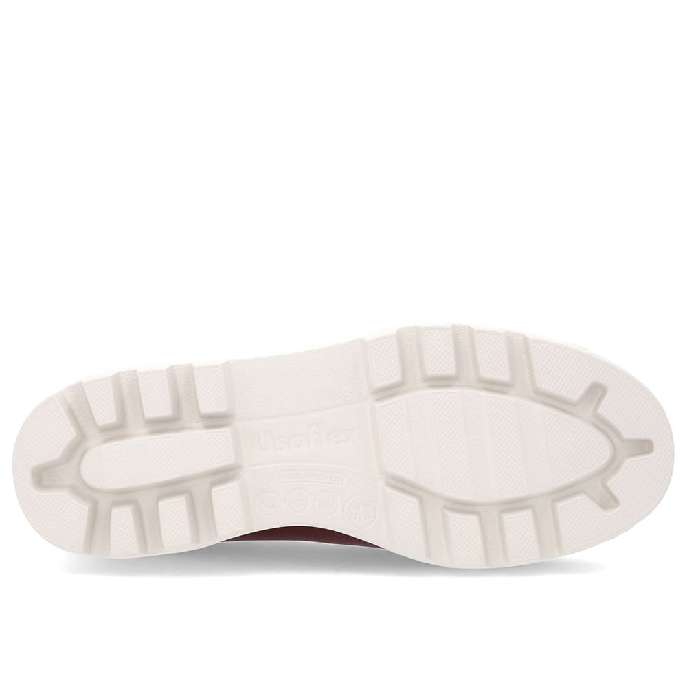 Loafer Roxo Sola Tratorada Elastano Marrom 5