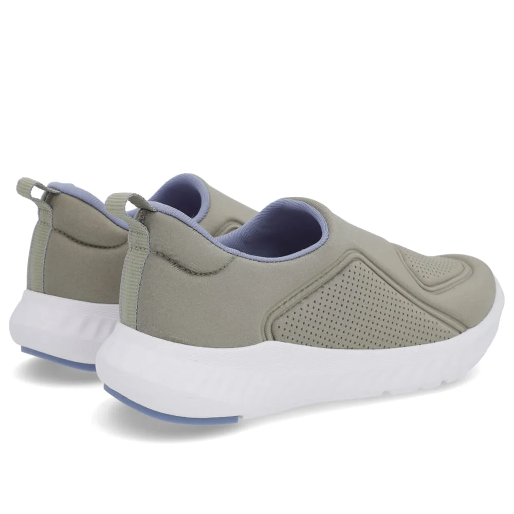 Tênis Verde Oliva Elastano Básico Verde 2