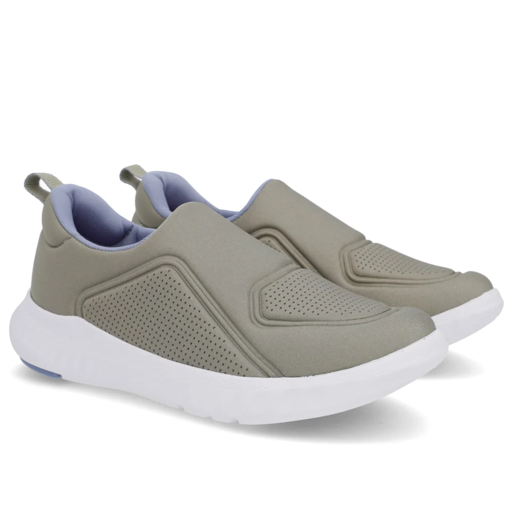 Tênis Verde Oliva Elastano Básico Verde 3