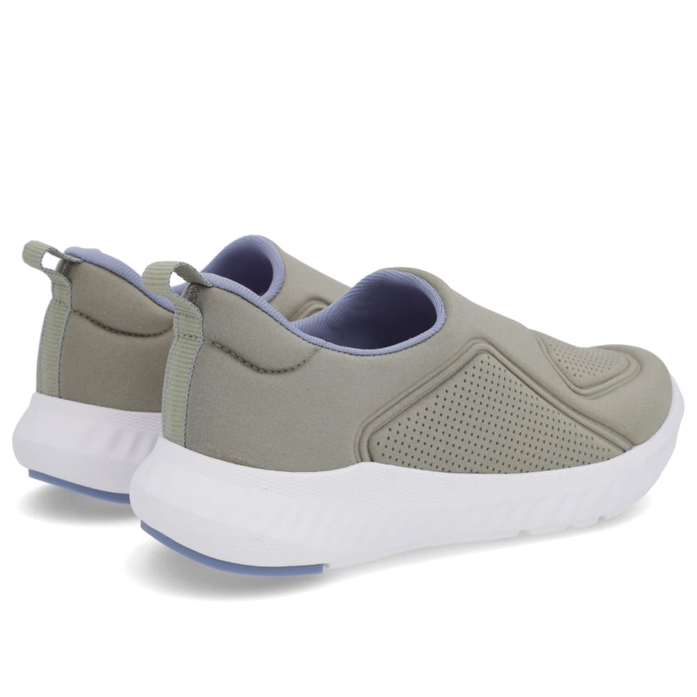 Tênis Verde Oliva Elastano Básico Verde 2