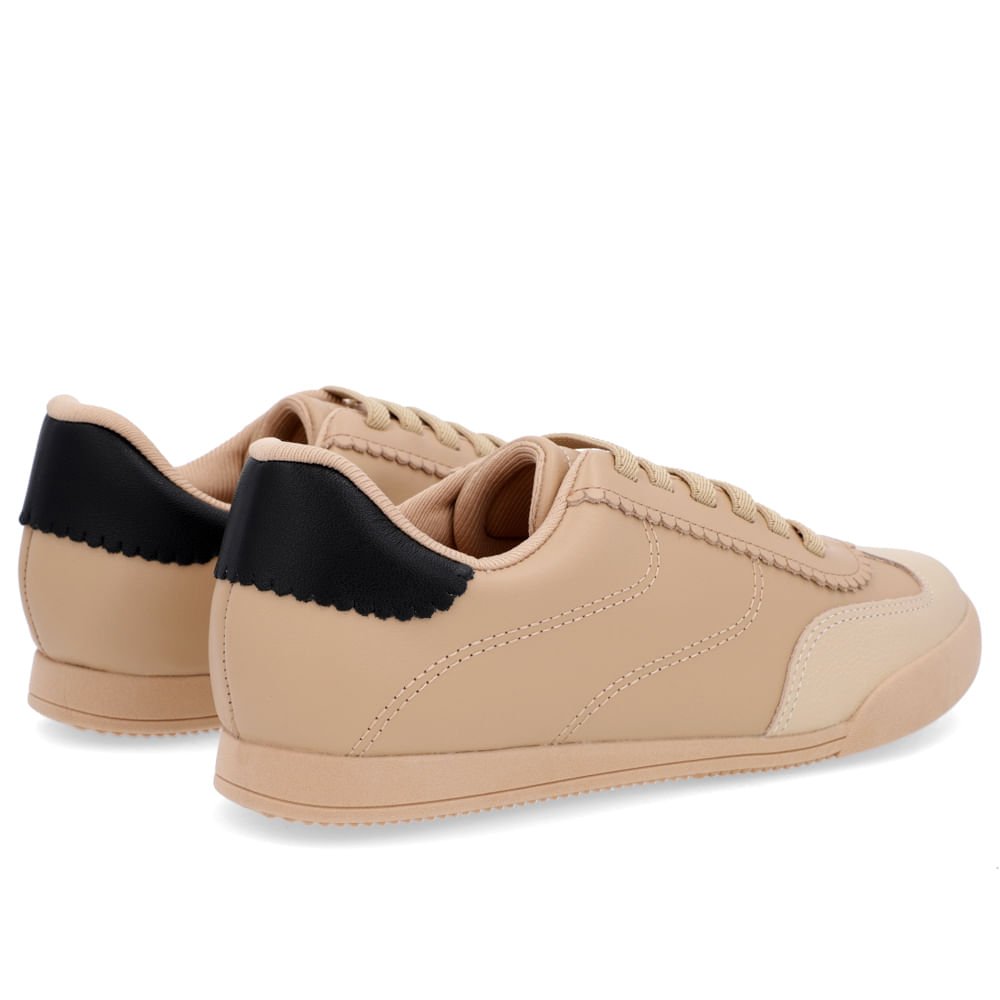 Tênis Bege Couro Bege 3
