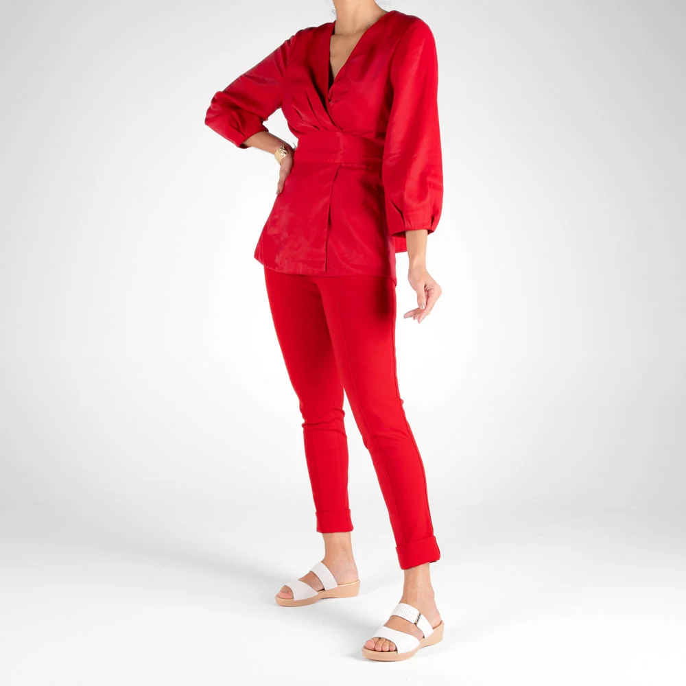 Tamanco Plataforma Couro Branco Tira Enfeite Branco 4