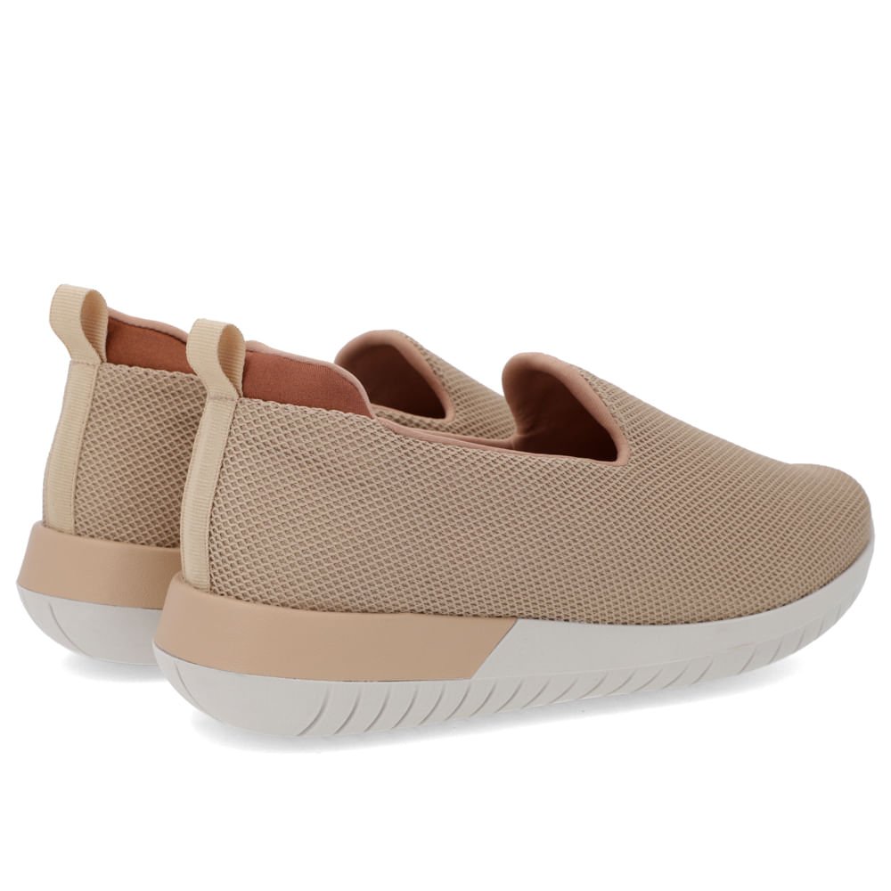 Tênis Slip On Bege Básico Bege 3