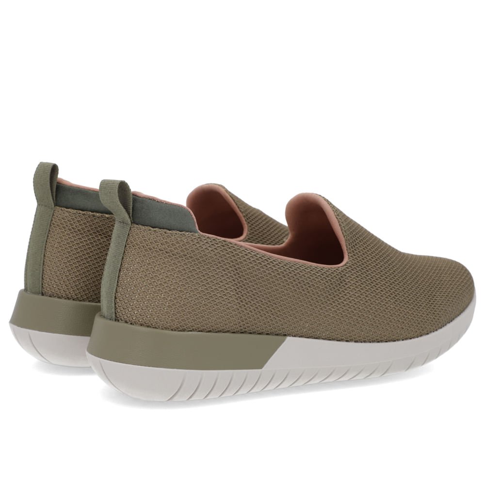 Tênis Slip On Verde Básico Verde 3