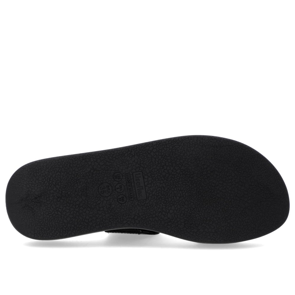 Tamanco Plataforma Couro Preto Preto 5