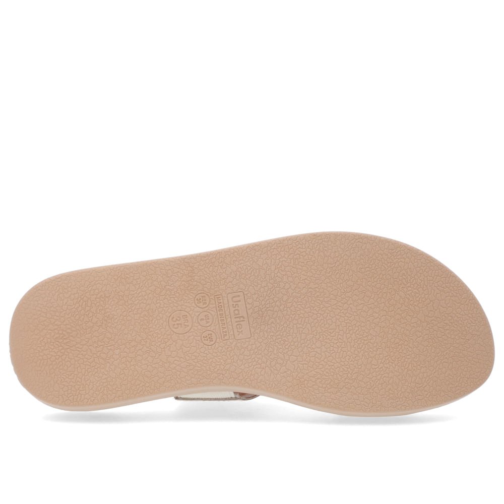 Tamanco Plataforma Couro Branco Branco 5