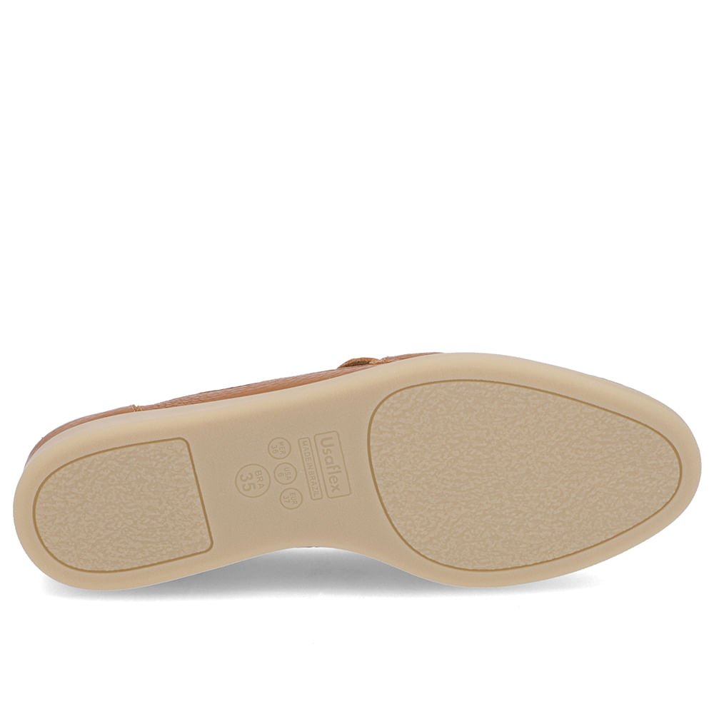 Loafer Urbano Marrom Couro Bridão Marrom 5