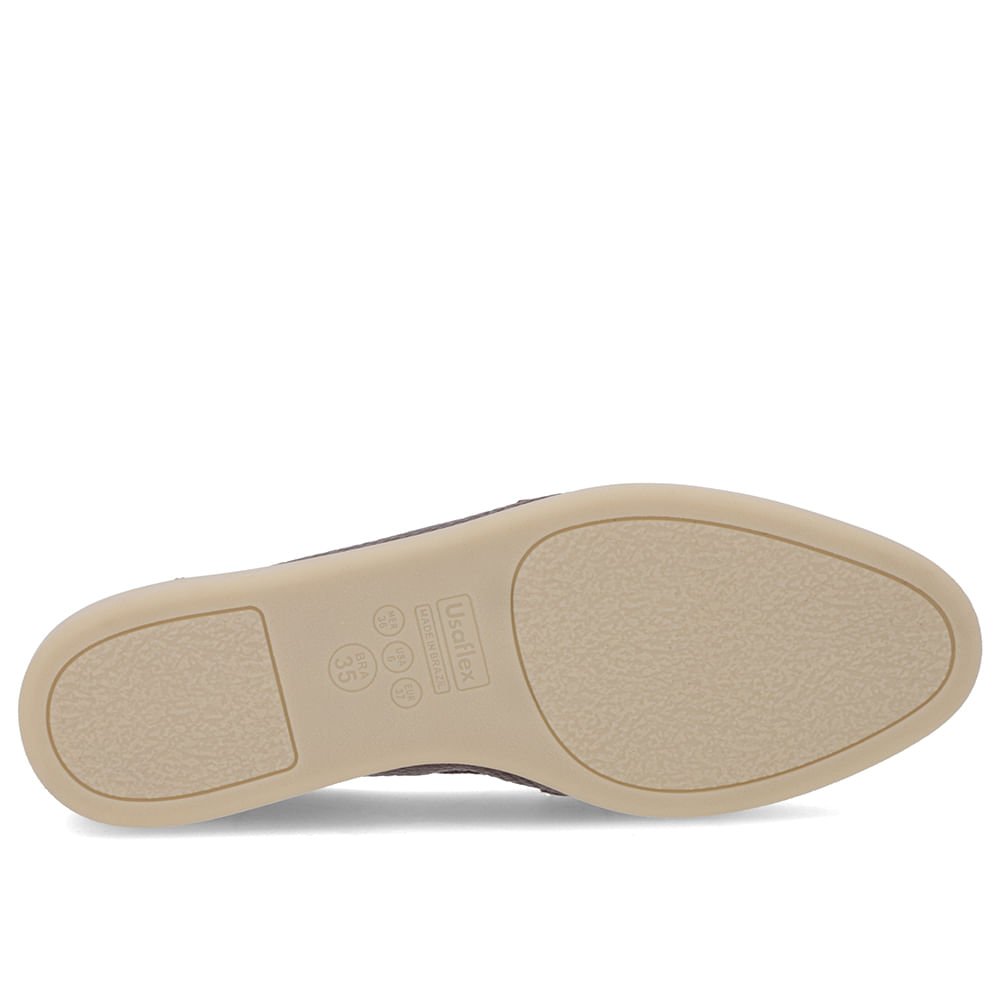 Loafer Urbano Marrom Couro Bridão Marrom 5