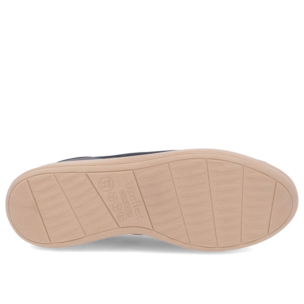 Tênis Básico Azul Elastano Furos Azul 5