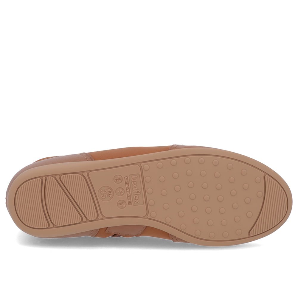 Bota Cano Baixo Marrom Elastano Detalhe Couro Marrom 5