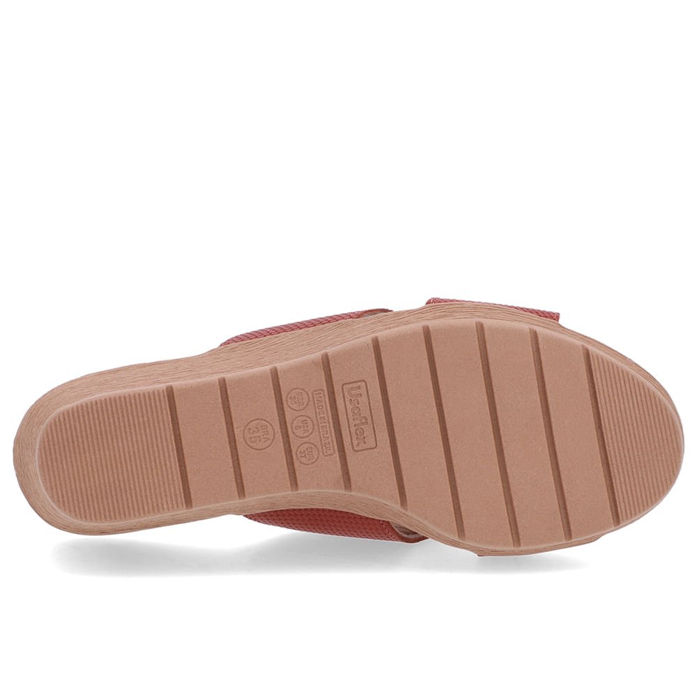 Tamanco Básico Couro Marrom Marrom 5