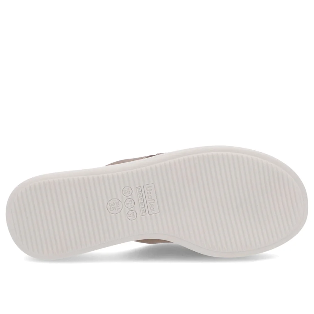 Tamanco Bico Redondo Couro Marrom Marrom 5