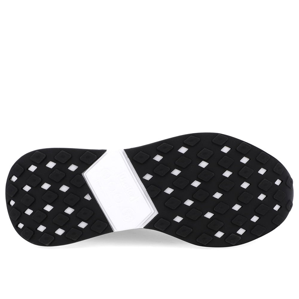 Tênis Casual Couro Preto Preto 5