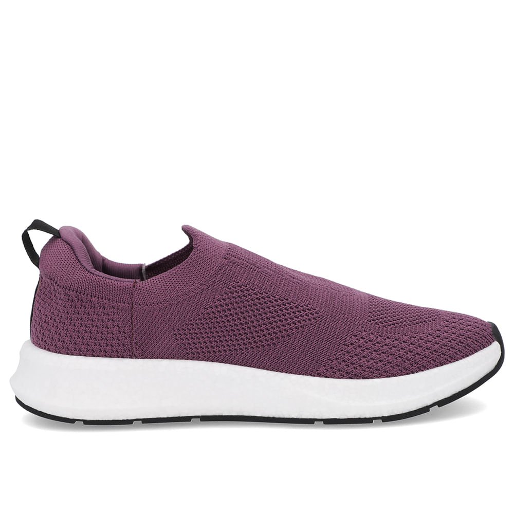 Tênis Lilás Tricot Básico