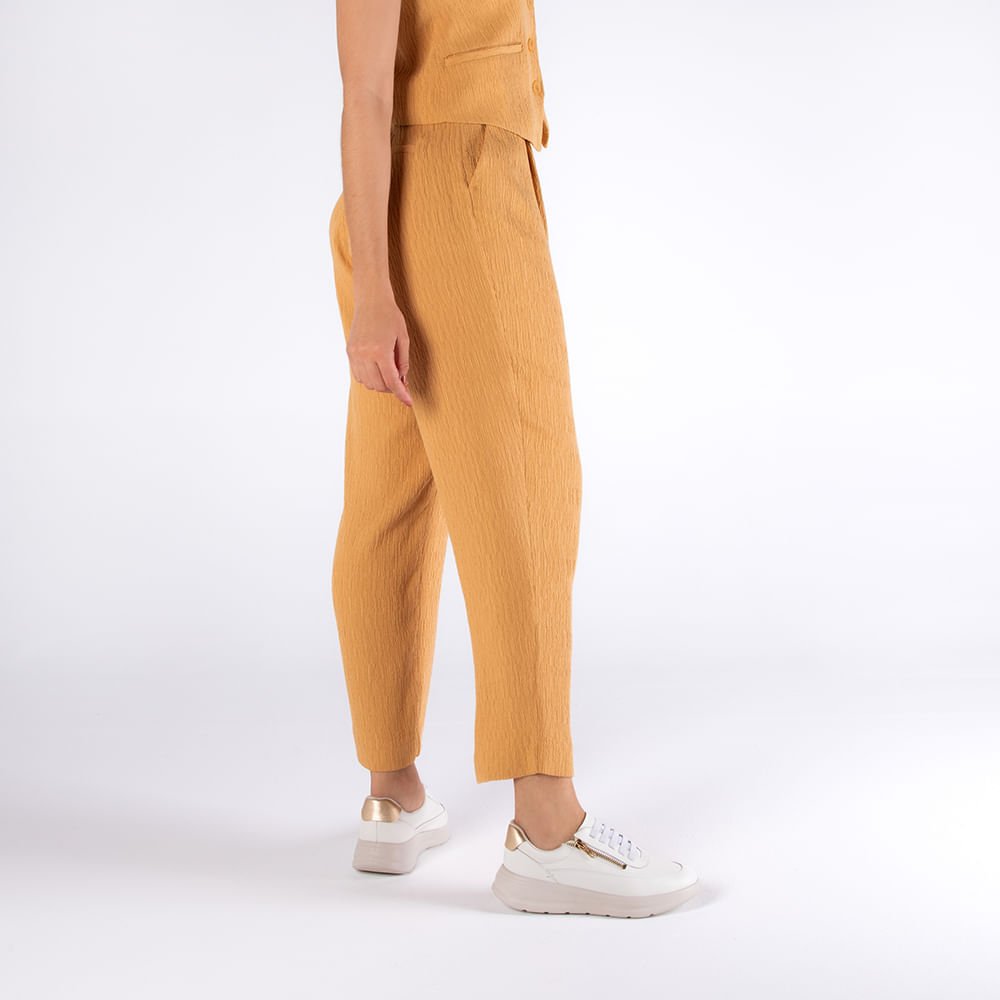 Tênis Branco Couro Sola Clara Zíper Branco 4