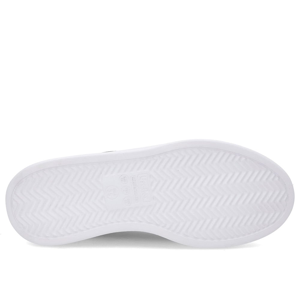 Tênis Verde Couro Sola Alta Detalhe Branco Marfim Branco 5