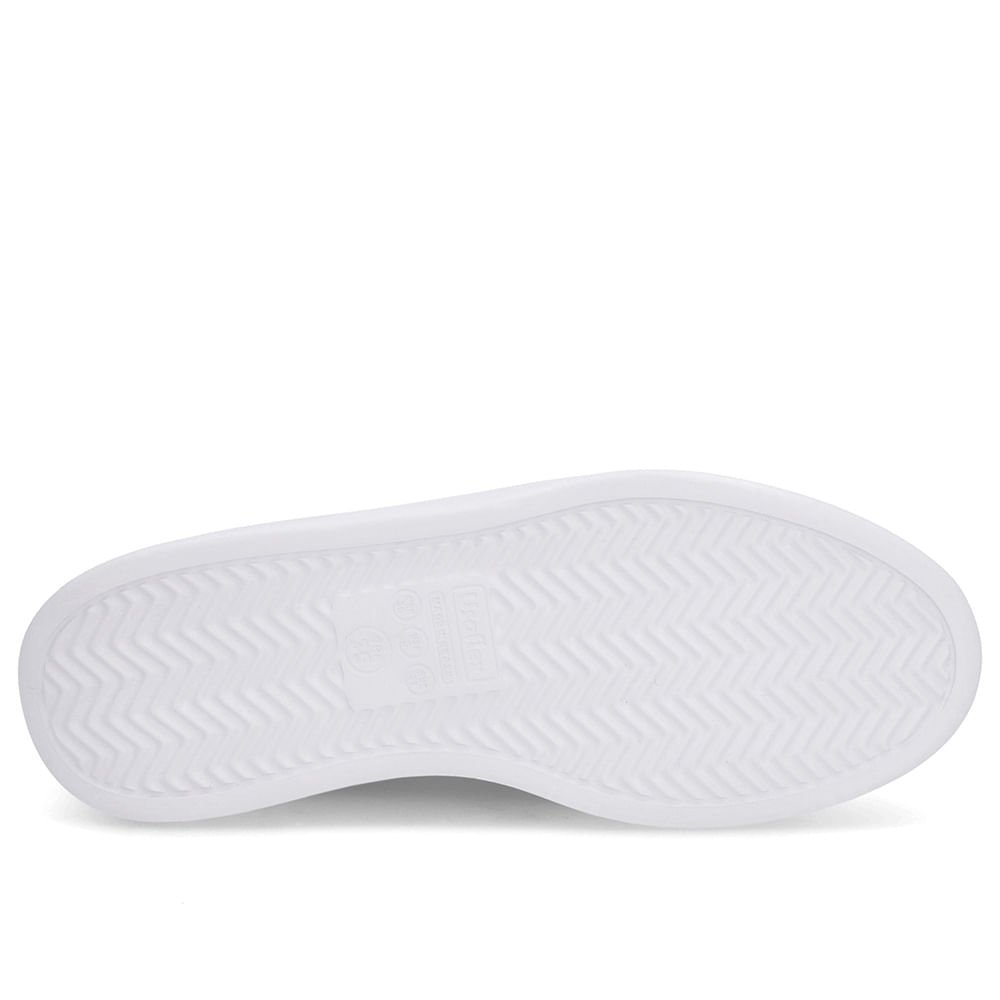 Tênis Vermelho Couro Sola Alta Detalhe Branco Marfim Branco 5