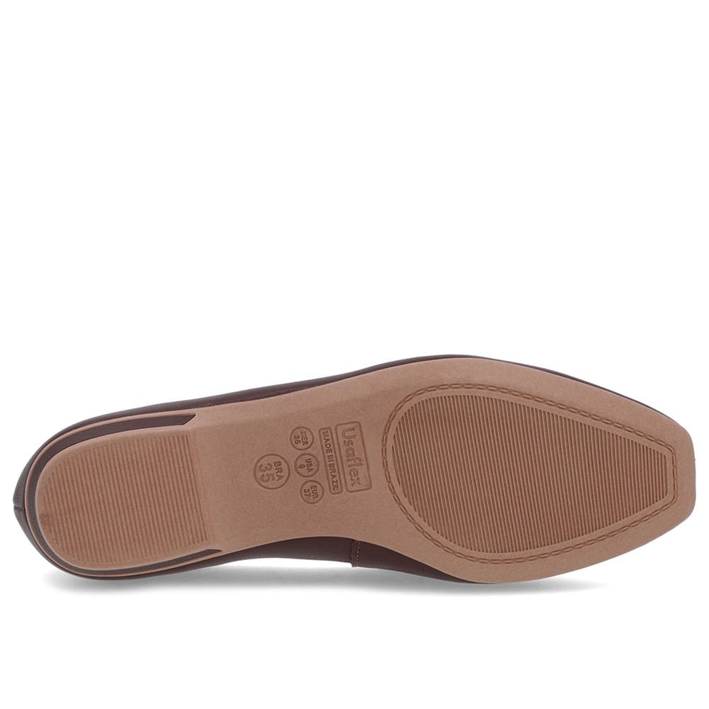 Loafer Marrom Pinhão Couro Bridão Marrom 5