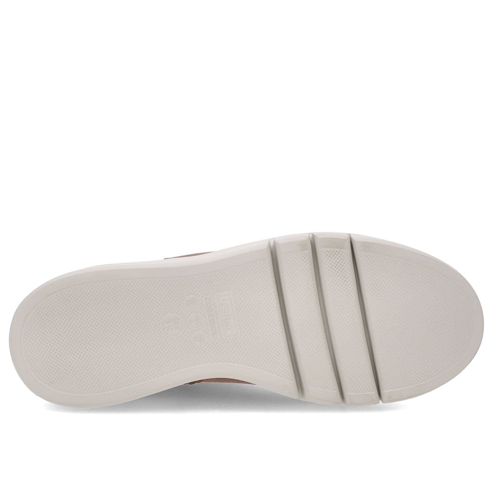 Bota Coturno Couro Marrom Elástico Lateral Marrom 5