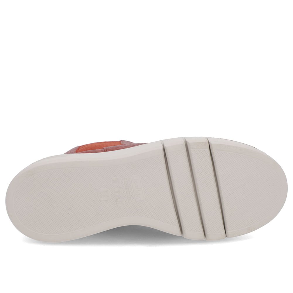 Bota Coturno Couro Marrom Elástico Lateral Marrom 5