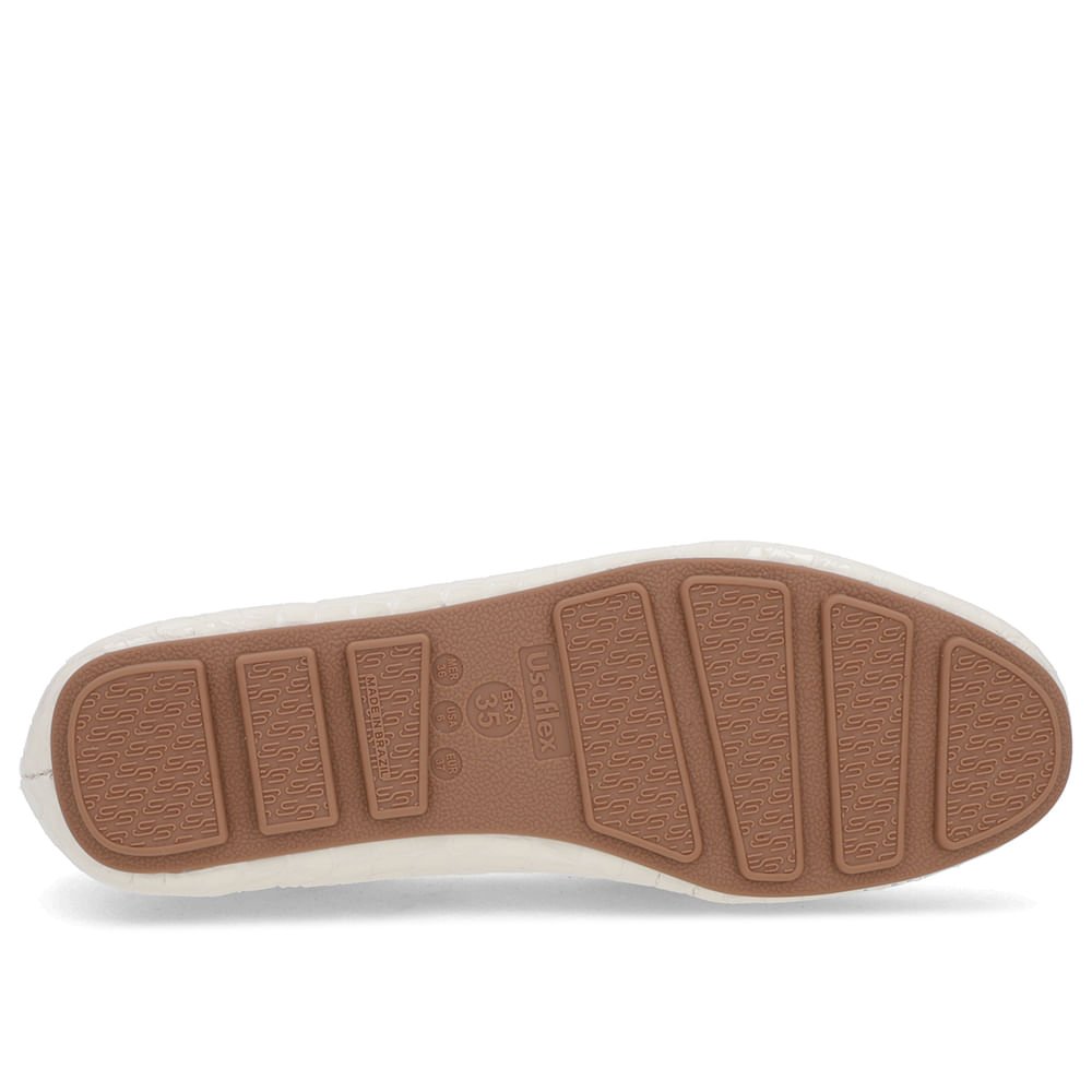 Loafer Branco Marfim Couro Croco Bridão Branco 5