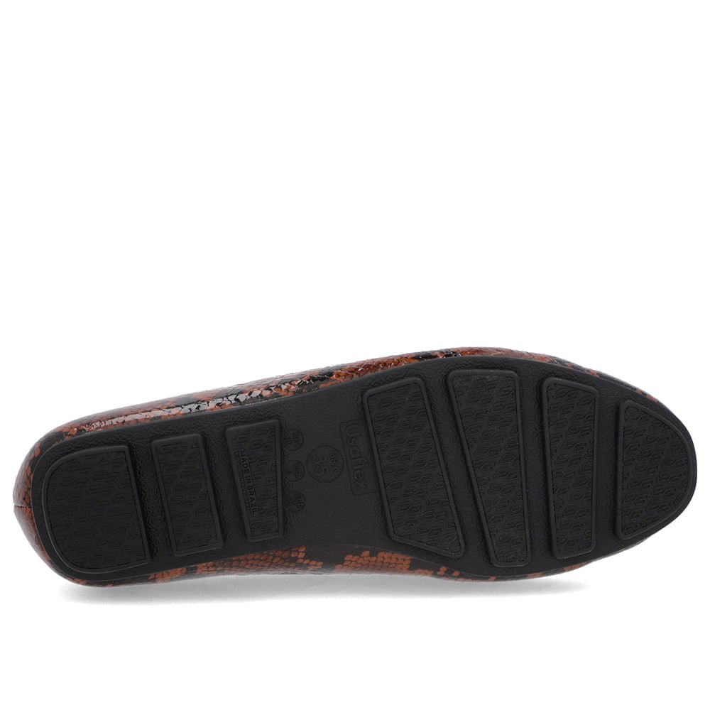 Loafer Animal Print Bico Redondo Animal Print 5