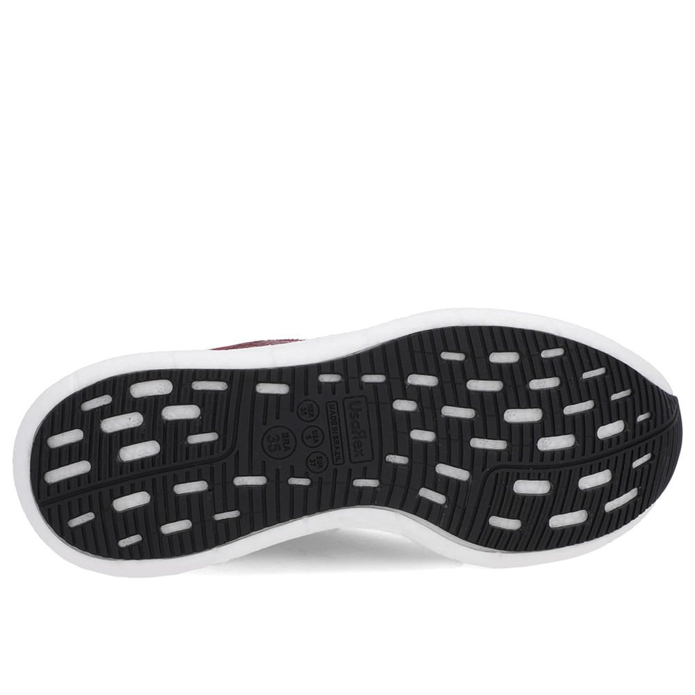 Tênis Vermelho Couro Cadarço Vermelho 5